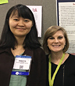 Dongyin Mei (left) is pictured with Dr. Kimberly Smith