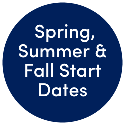 Spring, Summer and Fall start Dates