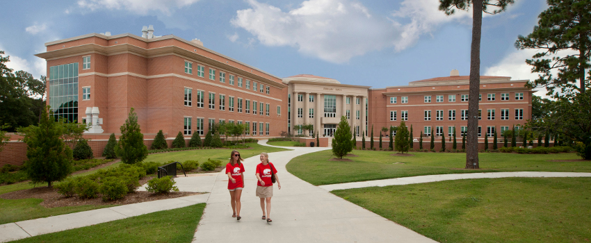 Wide Angle of Shelby Hall