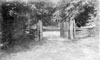 Hunter Plantation, gate and drive